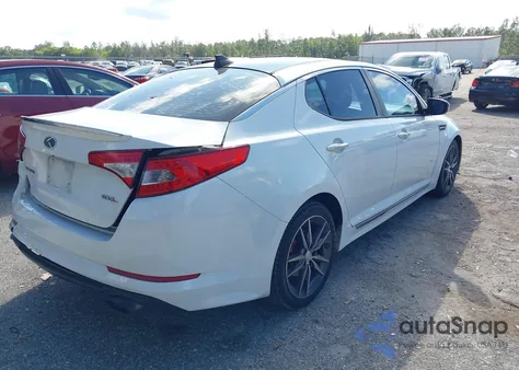 2013 Kia Optima Sx из США, поврежденный, VIN 5XXGR4A69DG091630